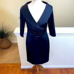 Kay Unger | Satin Sheath Dress